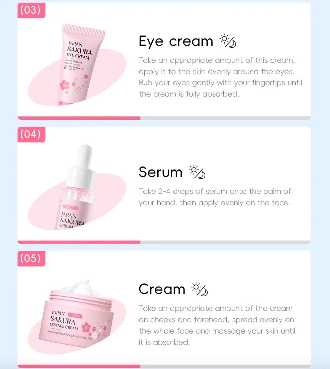 Cherry Blossom Skincare Set – 6pcs