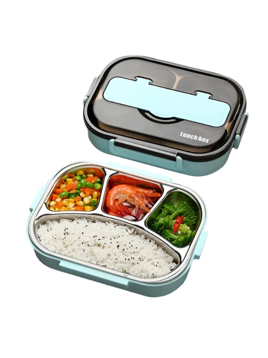 4 Grid Thermal Lunch Box, Lunch Box For Work